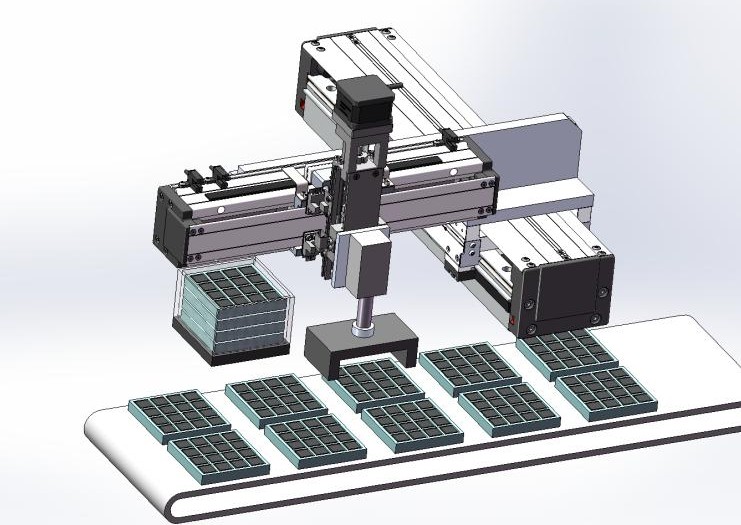 直线电机在电路板堆叠装置中的应用
