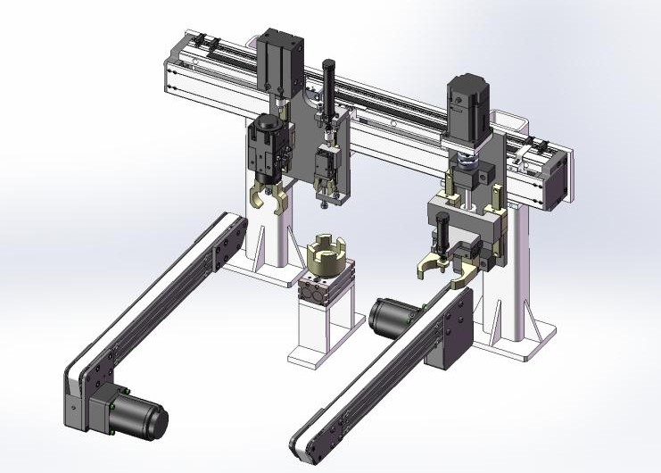 直线电机在绕线机搬运组装装置中的应用
