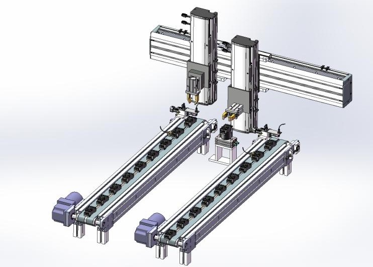 直线电机在继电器搬运装中的应用