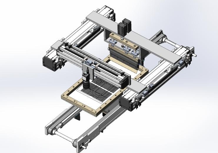 直线电机在锡膏视觉印刷装置中的应用