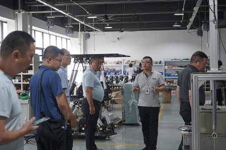 政企同心谋发展！湖南省临澧县政协主席宁毅刚一行走进苏州通又盛考察调研